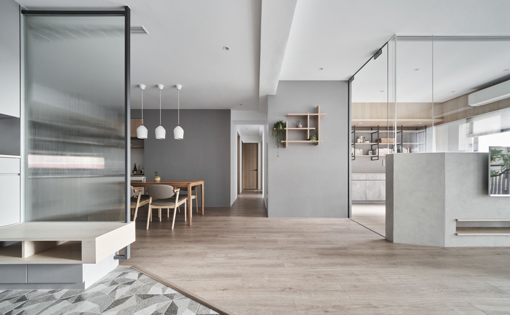 124㎡「自然環(huán)保」的家，獨(dú)立衣帽間+陽光書房，清爽又自在