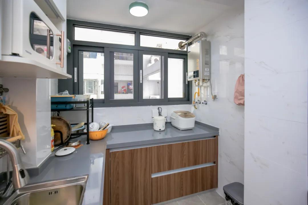 93㎡二居室老房改造，<4㎡也能衛(wèi)浴三分離，媽媽直呼太好用了！