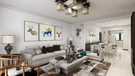 戶型優化丨這套120㎡新中式家，把每個房間功能發揮到極致