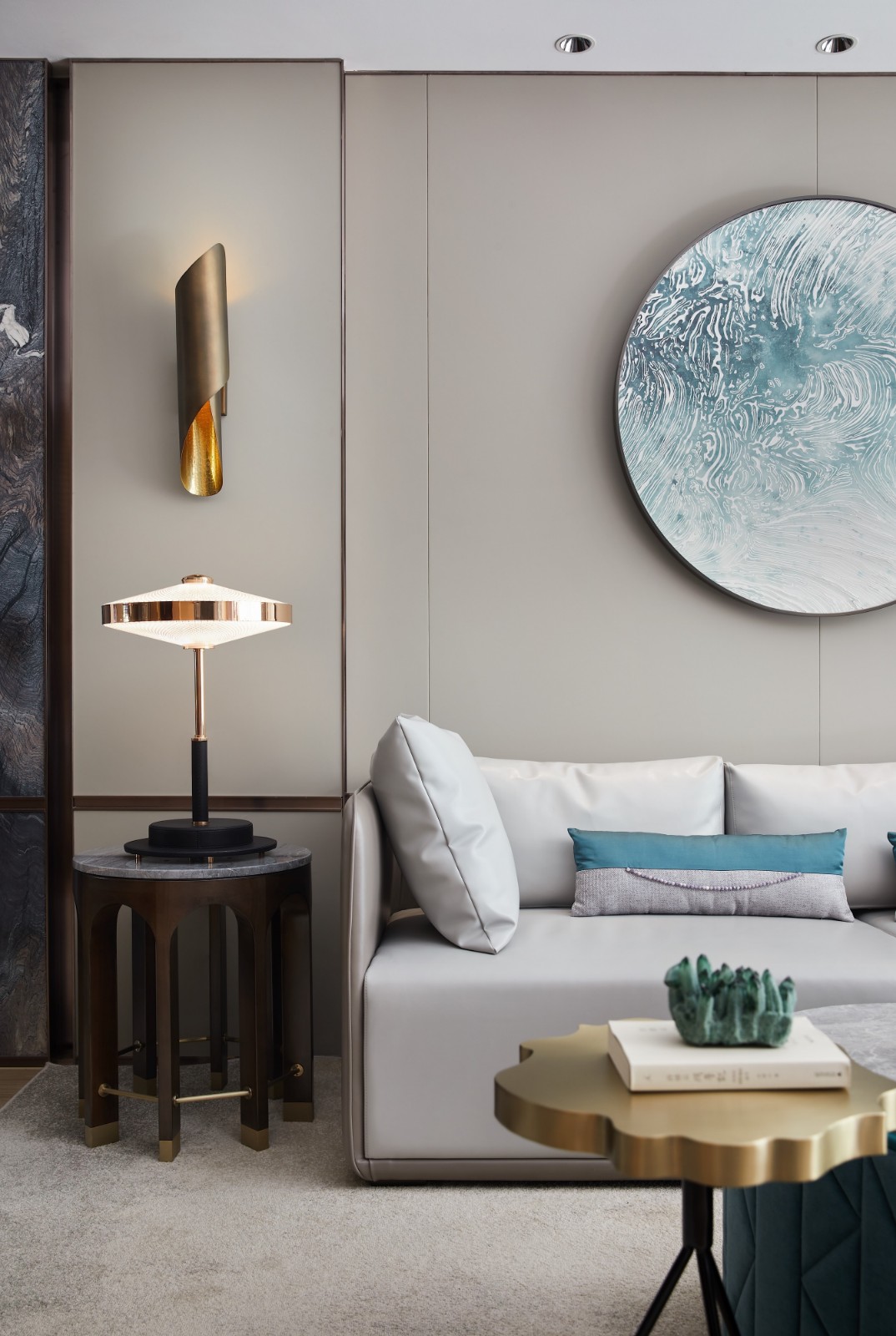 抄作業(yè)！130㎡夢(mèng)幻輕奢宅美不勝收，你想要的全在她家！