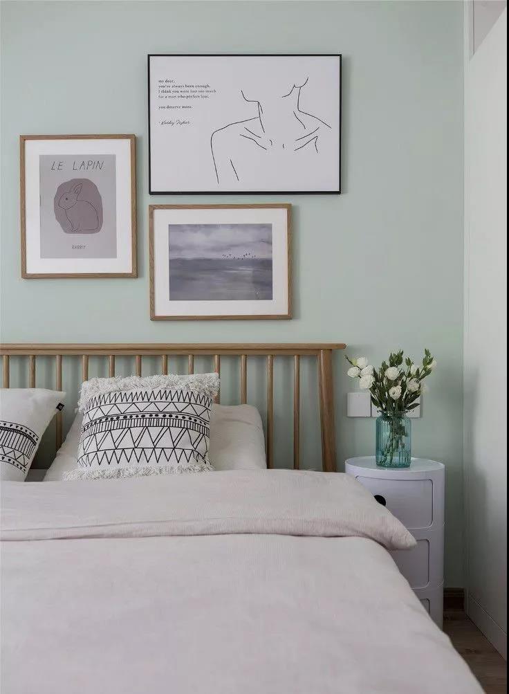 原木風+北歐綠植，魔都夫妻93㎡小二居用心規劃，越住越大