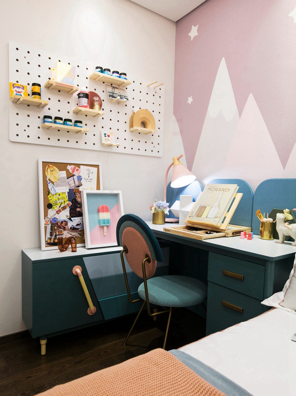 廣州138㎡現(xiàn)代新中式，飄窗+休閑室，又美又實(shí)用