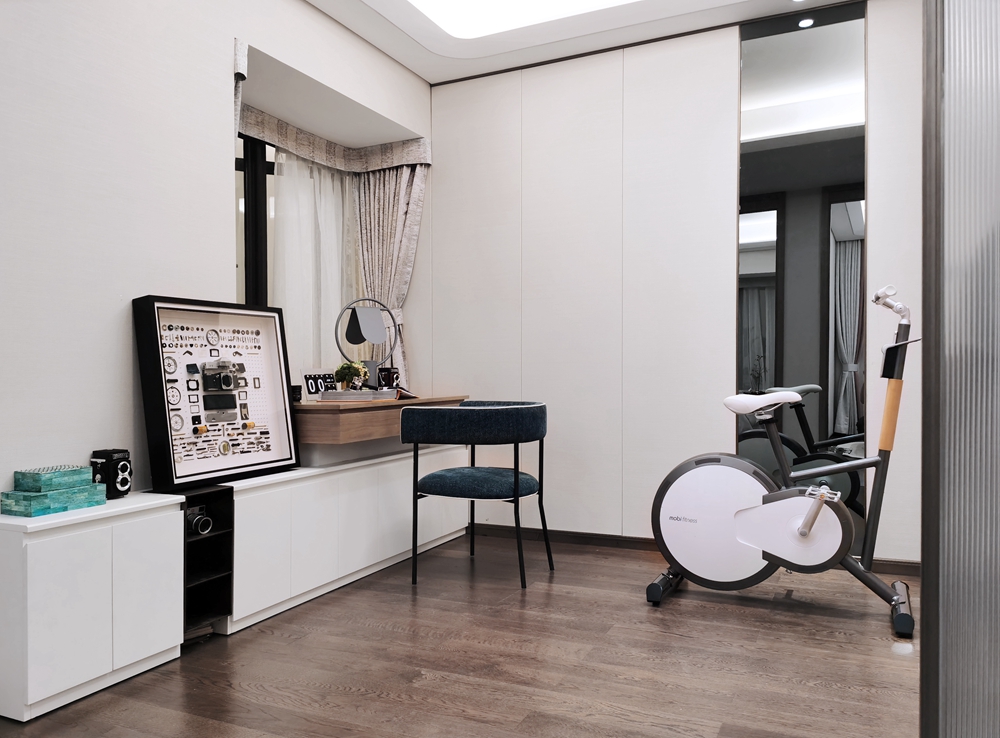 廣州138㎡現(xiàn)代新中式，飄窗+休閑室，又美又實(shí)用