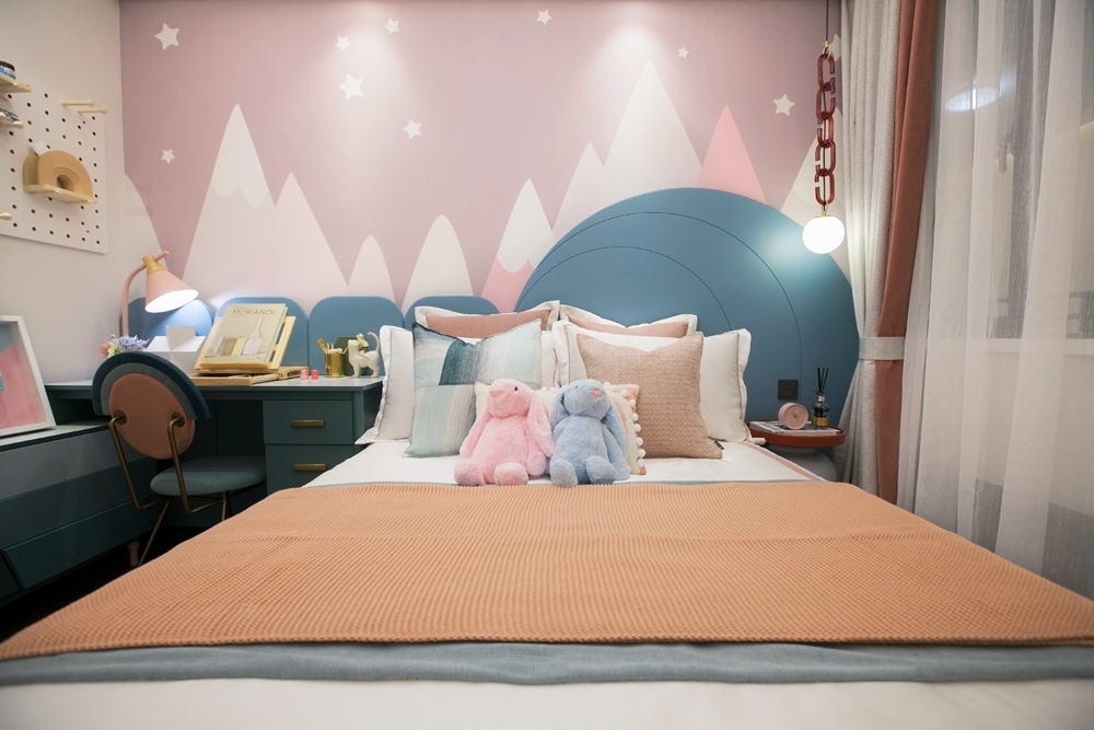 廣州138㎡現(xiàn)代新中式，飄窗+休閑室，又美又實(shí)用