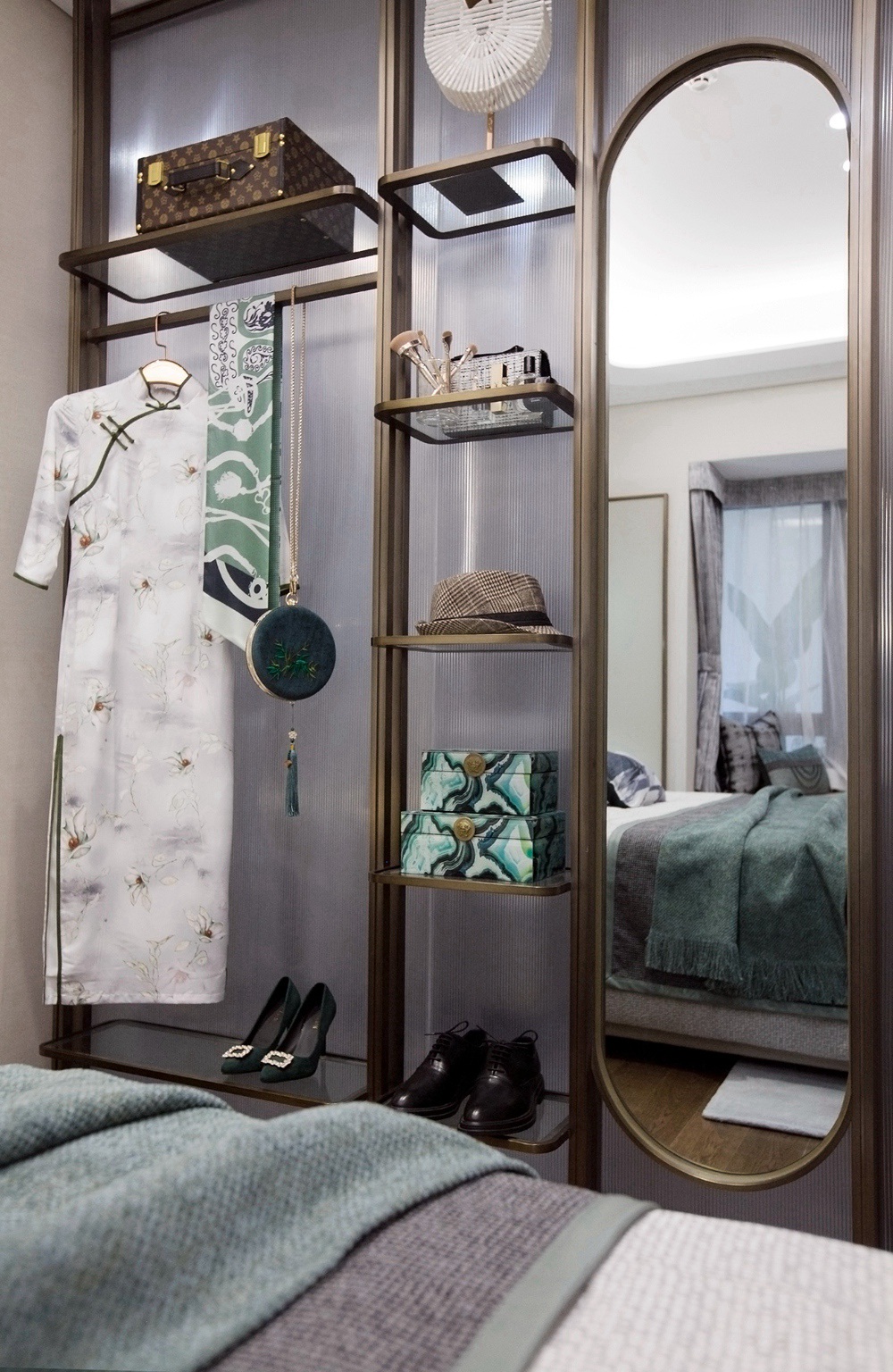 廣州138㎡現(xiàn)代新中式，飄窗+休閑室，又美又實(shí)用