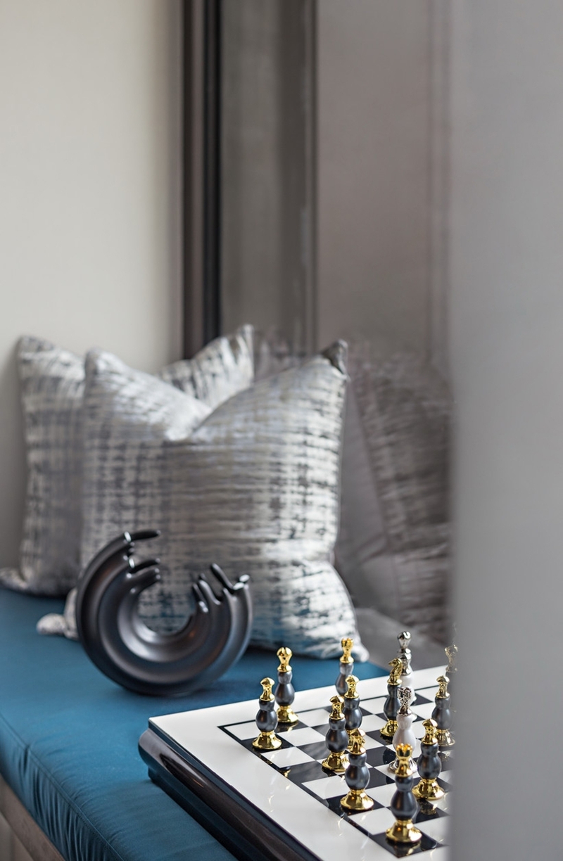 142㎡輕奢混搭家居，時(shí)尚個(gè)性，打造不一樣的家