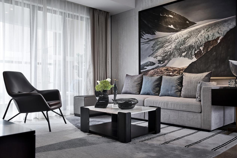 灰色調譜寫優雅風情，精致擺件演繹輕奢時尚，這樣的輕奢風讓人移不開眼～