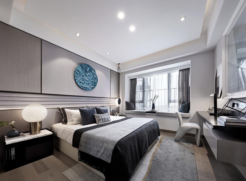 灰色調譜寫優雅風情，精致擺件演繹輕奢時尚，這樣的輕奢風讓人移不開眼～