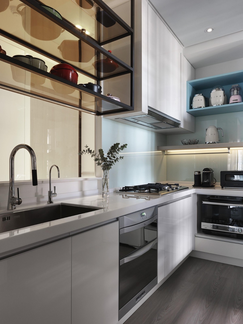 8萬豪裝60㎡小戶型，還能擁有多功能衣帽間，她家空間一丁點也沒浪費！