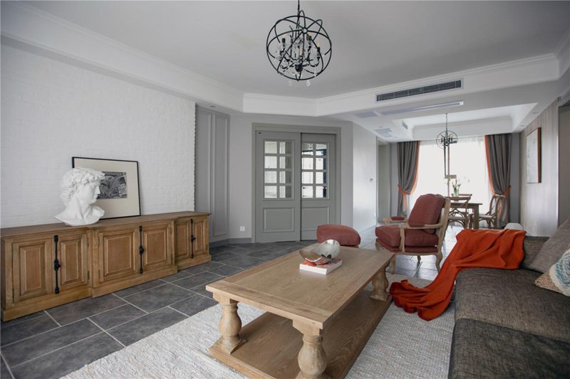 148㎡里的美式現(xiàn)代兩居室，以質(zhì)樸的方式訴說(shuō)格調(diào)的生活