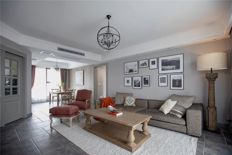 148㎡里的美式現(xiàn)代兩居室，以質(zhì)樸的方式訴說(shuō)格調(diào)的生活