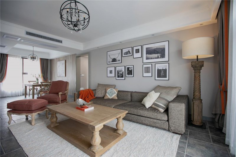 148㎡里的美式現(xiàn)代兩居室，以質(zhì)樸的方式訴說(shuō)格調(diào)的生活