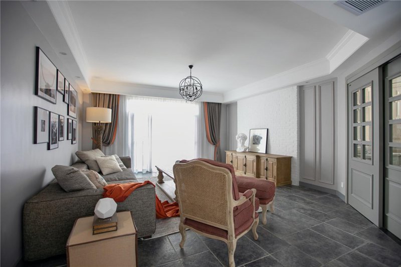 148㎡里的美式現(xiàn)代兩居室，以質(zhì)樸的方式訴說(shuō)格調(diào)的生活