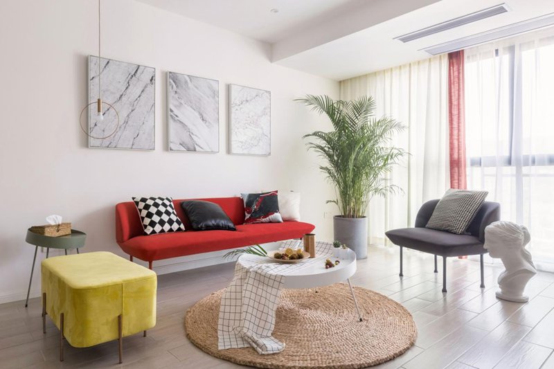 華麗輕奢北歐風，色彩“撞”出的高級感！