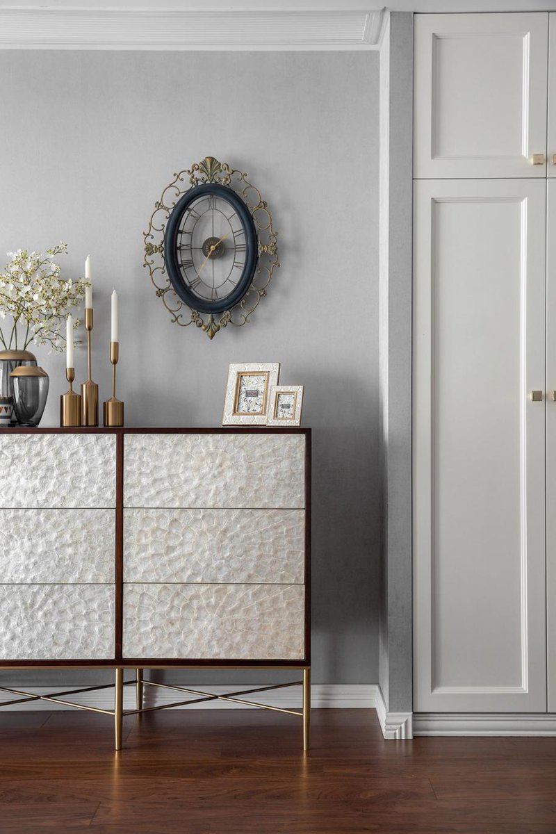 “我家住在油畫里”：給孩子一個100㎡輕奢風的家