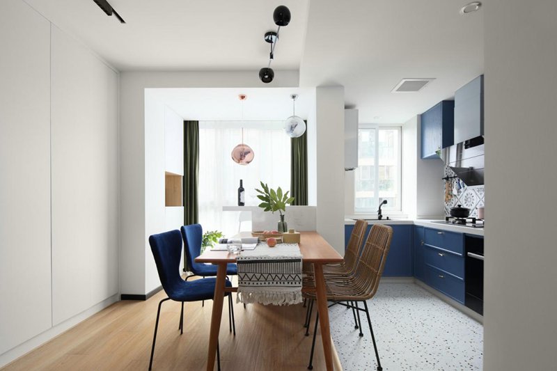 15萬改造115㎡現(xiàn)代北歐風(fēng)舊房，美得不像話！