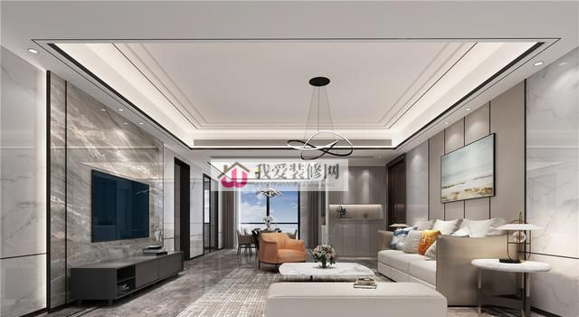 現代裝修風格，黑白灰主調簡單不單調