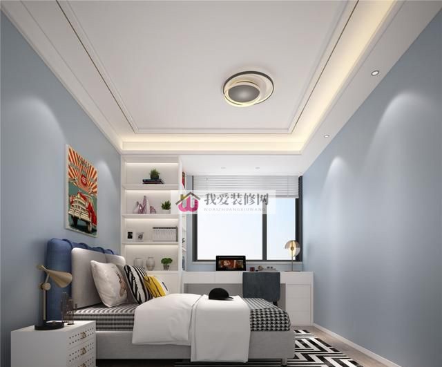 現代裝修風格，黑白灰主調簡單不單調